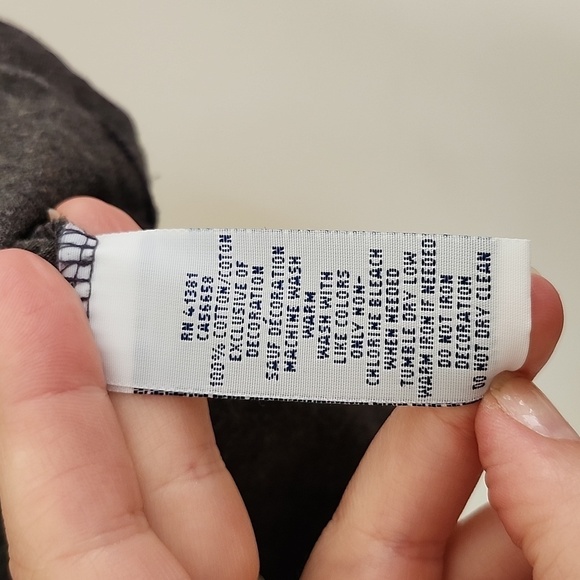 Polo Ralph Lauren gray t shirt, baby tee, neutral casual Women's size small - Picture 6 of 7